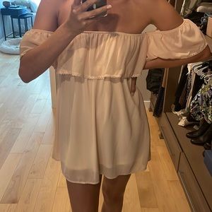 Boho style dress | Light Pink